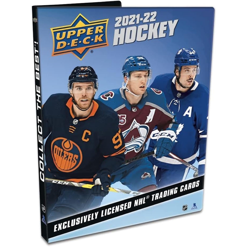 Upper Deck 2021-22 Series 1 Hockey Binder - Starter Kit Sports Cards Upper Deck