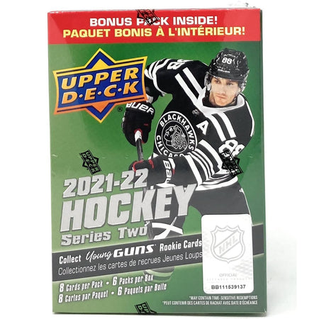 2021-22 Upper Deck Series 2 Hockey - Blaster Box (48 Cards) Sports Cards Upper Deck