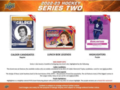 2022-23 Upper Deck Series 2 Hockey - Blaster Box (56 Cards) Sports Cards Upper Deck