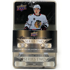 Upper Deck 2023-2024: Series 2 Hockey Tin Sports Cards Upper Deck