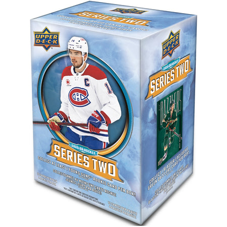 Upper Deck: 2025-26 Series 2 Hockey Blaster Box (4 Packs) Sports Cards Upper Deck
