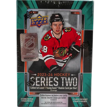 Upper Deck: 2023 - 2024 Series 2 Hockey Blaster Pack - 4 Packs Card Game Upper Deck