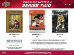 Upper Deck: 2023 - 2024 Series 2 Hockey Blaster Pack - 4 Packs Card Game Upper Deck