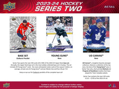 Upper Deck: 2023 - 2024 Series 2 Hockey Blaster Pack - 4 Packs Card Game Upper Deck