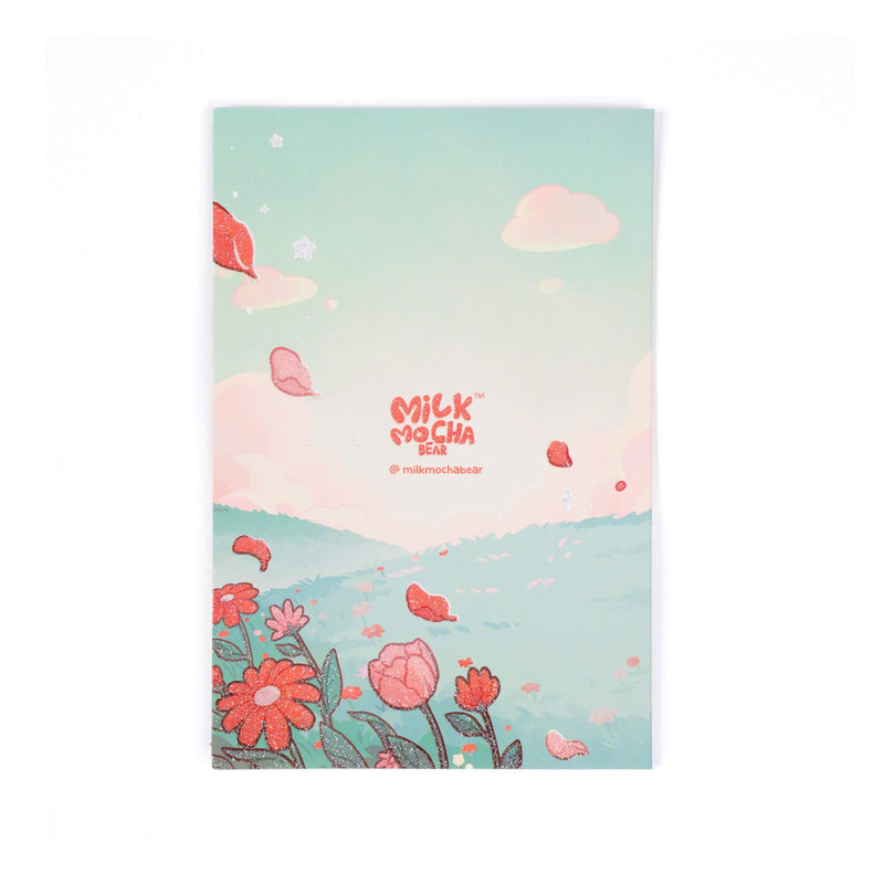 Milk Mocha Bear: Valentine's Day Card - Love is in Bloom Greeting & Note Cards Milk Mocha Bear