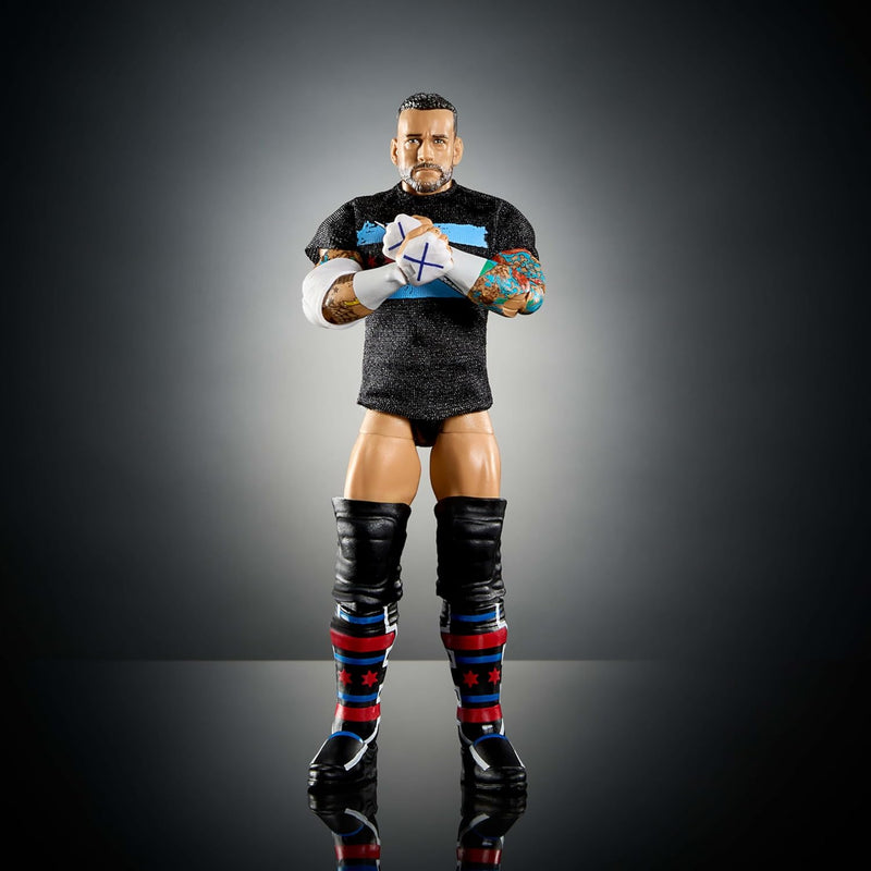 WWE Elite Collection: CM Punk Action Figure - Series #115 Toys & Games Mattel