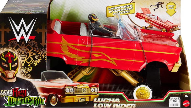 WWE: Lucha Low Rider Vehicle Set - Rey Mysterio Toys & Games Mattel