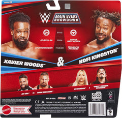 WWE Main Event Series: Kofi Kingston and Xavier Woods - 2 Figure Pack Toys & Games Mattel