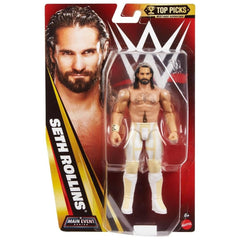 WWE Main Event Top Picks: Seth Rollins Figure Toys & Games Mattel