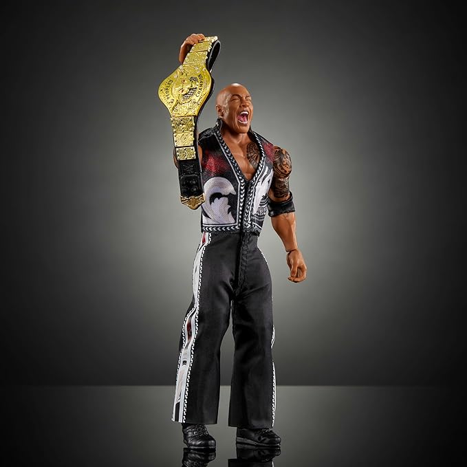 WWE Ultimate Edition: The Rock Action Figure Toys & Games Mattel