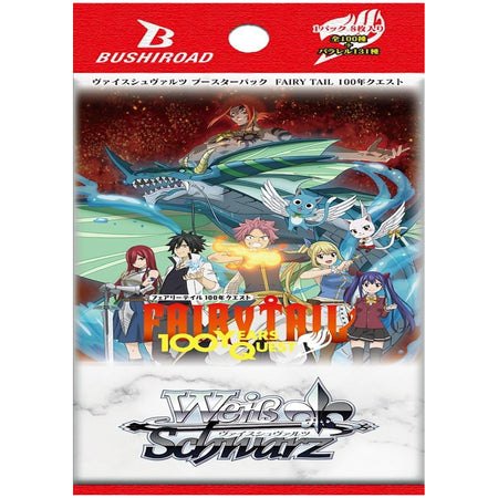 Weiss Schwarz TCG: Fairy Tail 100 Years Quest Booster Box - 12 Packs Card Game Bushiroad
