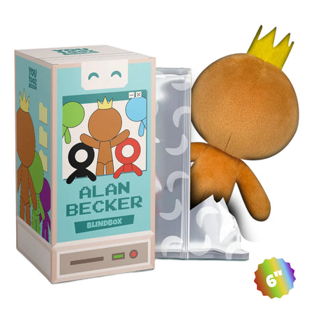 Youtooz: Alan Becker Collection - King Orange - 6 Inch Plush Toys & Games Youtooz