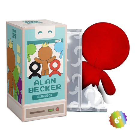 Youtooz: Alan Becker Collection - Red - 6 Inch Plush Toys & Games Youtooz