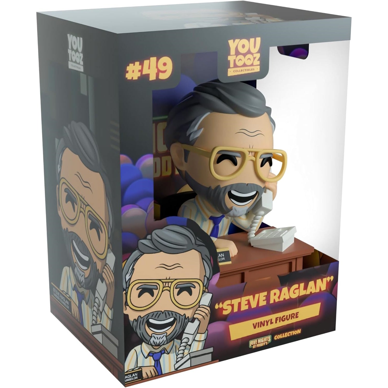 Youtooz FNAF Movie Collection Steve Raglan Vinyl Figure 49 Shopville Youtooz FNAF Movie Collection Steve Raglan Vinyl Figure 49 Shopville