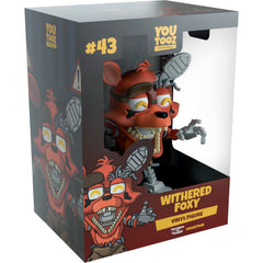 Youtooz: Five Nights at Freddy's Collection - FNAF Withered Foxy Vinyl Figure #43 Toys & Games Youtooz