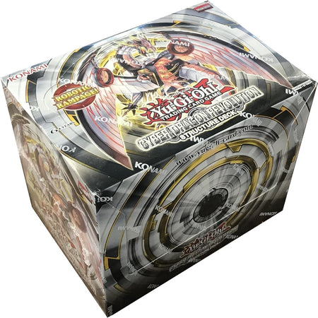 Yu-Gi-Oh! TCG: Cyber Dragon Revolution Structure Deck Display Case - 8 Decks Per Display Case Card Game Konami