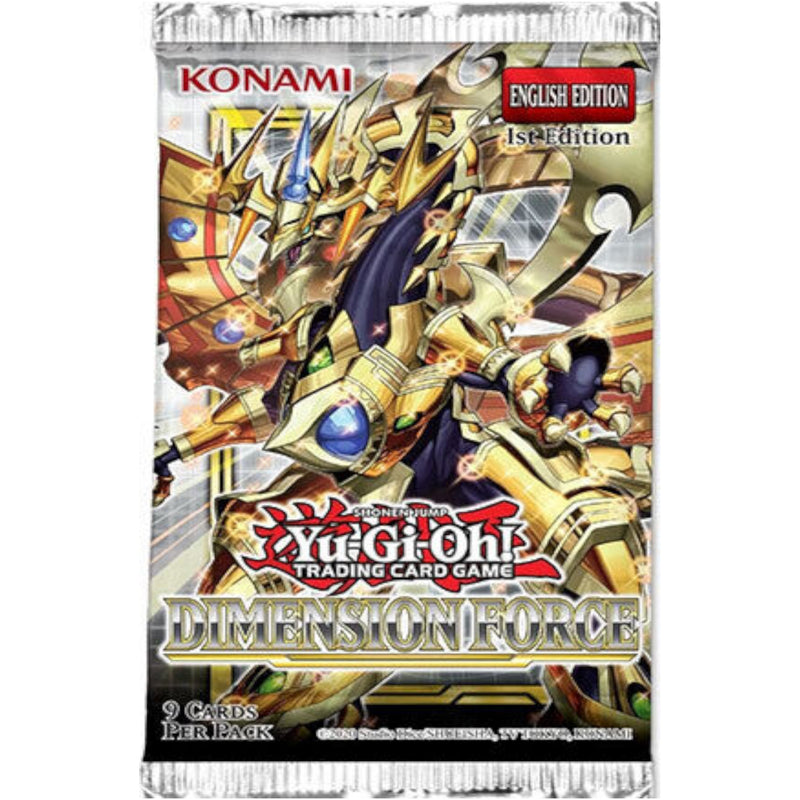 Yu-Gi-Oh! TCG: Dimension Force Booster Pack - 1-Pack Card Game Konami