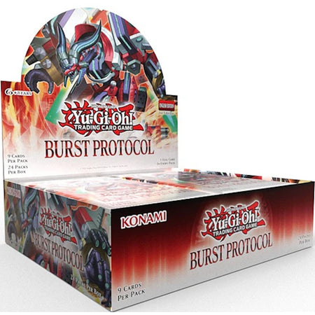 Yu-Gi-Oh! TCG: Burst Protocol 1st Edition Booster Box - 24 Pack Card Game Konami