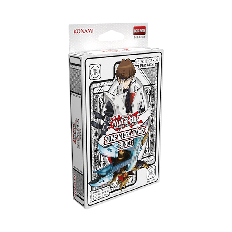 Yu-Gi-Oh!: 2025 Mega Pack Tin - 3 Mega Packs Card Game Konami