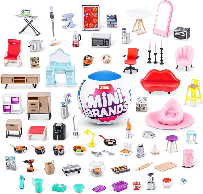Zuru: My Mini Brands Home - Series 1 Toys & Games Zuru