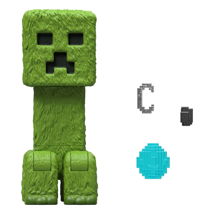 A Minecraft Movie Creeper - 4" Action Figure Toys & Games Mattel