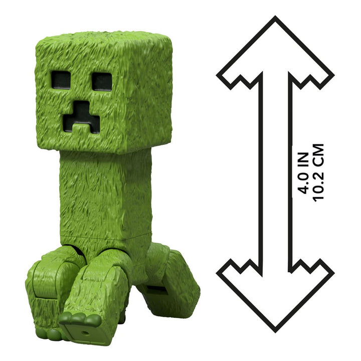 A Minecraft Movie Creeper - 4" Action Figure Toys & Games Mattel
