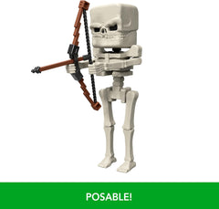 A Minecraft Movie: Skeleton 4" Action Figure Toys & Games Mattel