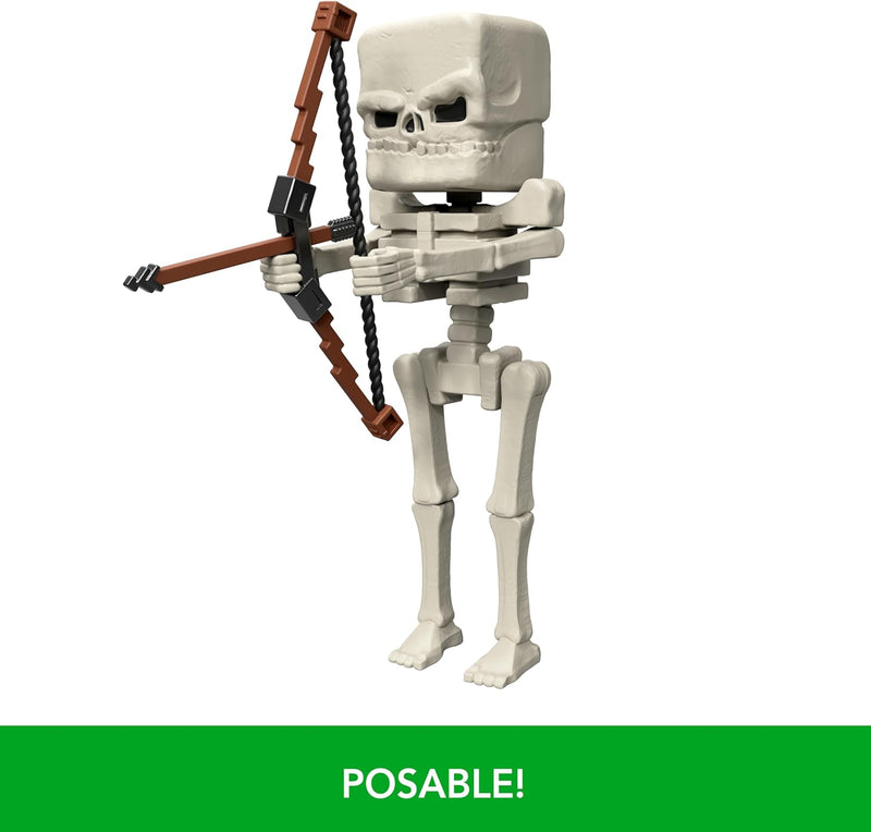 A Minecraft Movie: Skeleton 4" Action Figure Toys & Games Mattel