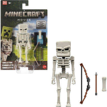 A Minecraft Movie: Skeleton 4" Action Figure Toys & Games Mattel