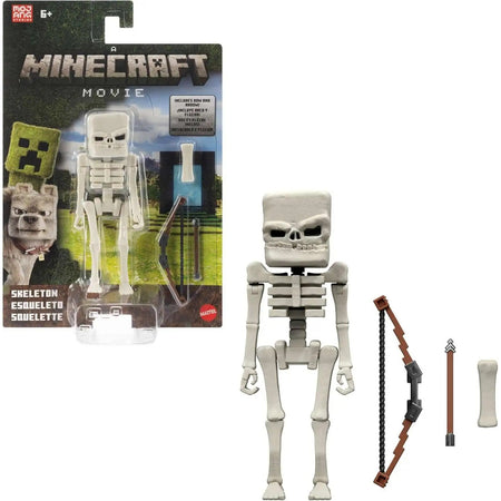 A Minecraft Movie: Skeleton 4" Action Figure Toys & Games Mattel