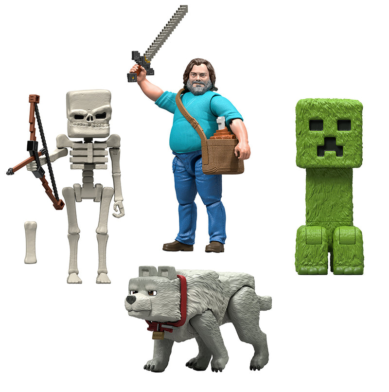 A Minecraft Movie: Skeleton 4" Action Figure Toys & Games Mattel
