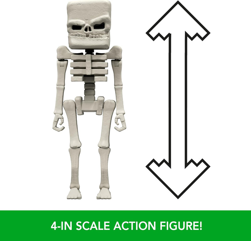 A Minecraft Movie: Skeleton 4" Action Figure Toys & Games Mattel