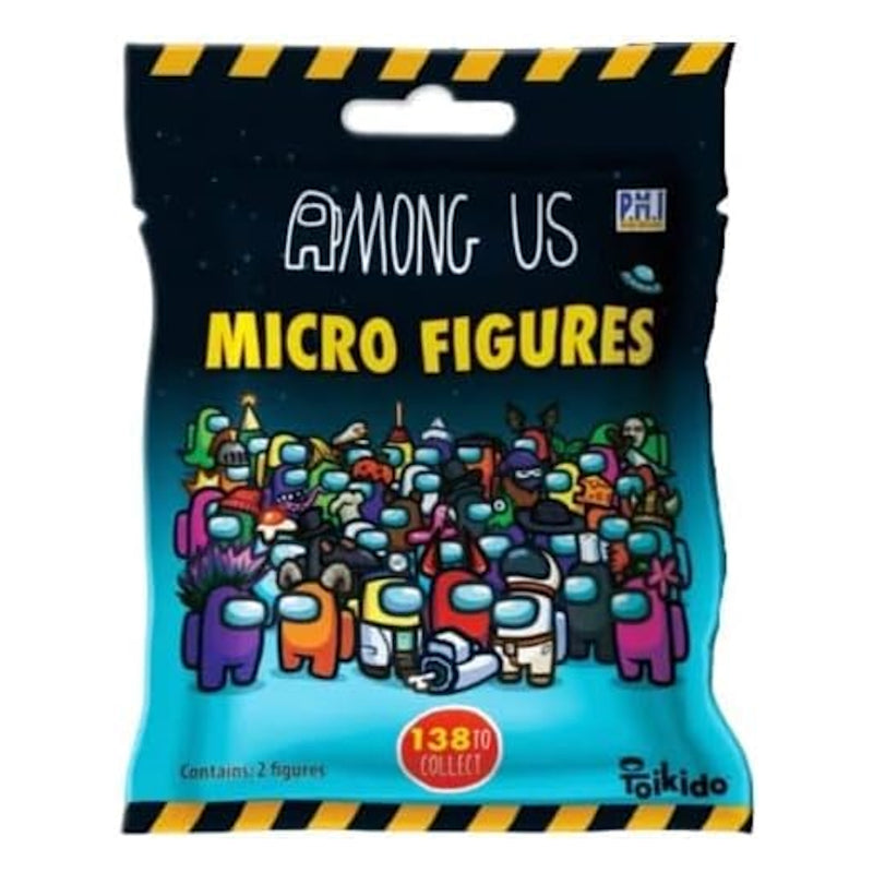 Among Us: Micro Figures Series 1 - 2 Random Figures Toys & Games Toikido