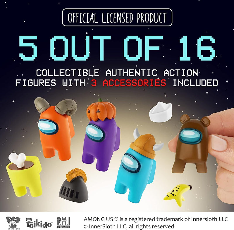 Among Us Series 2 Crewmate Figures 5-Pack Toys & Games P.M.I.