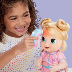 Baby Alive Lulu Achoo Doll - 12-Inch Interactive Doctor Play Toy - Blonde Hair Toys & Games Hasbro