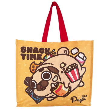 Snack Time One-Trip Grocery Bag Home Office Puglie Mart