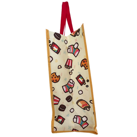 Snack Time One-Trip Grocery Bag Home Office Puglie Mart