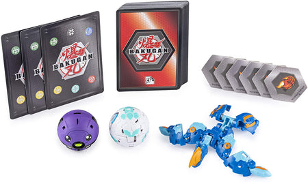 Bakugan TCG: Battle Brawlers Starter Set with Transforming Creatures - Aquos Pyravian Card Game Spin Master