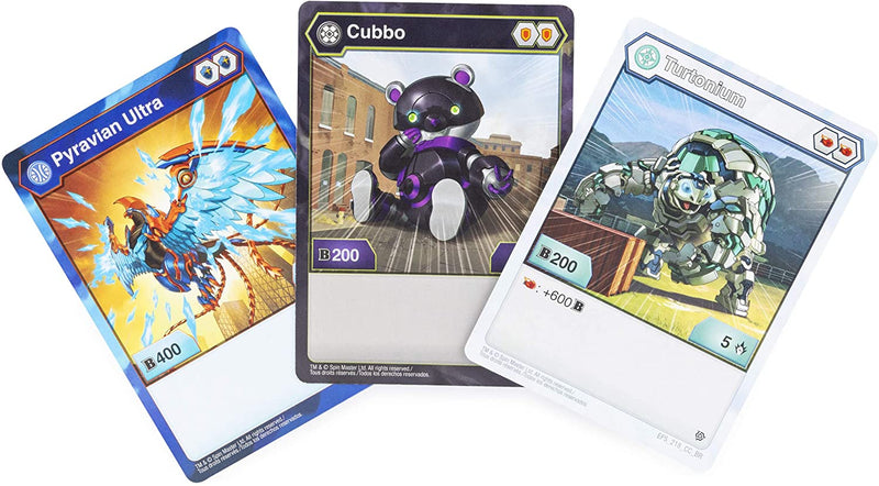 Bakugan TCG: Battle Brawlers Starter Set with Transforming Creatures - Aquos Pyravian Card Game Spin Master