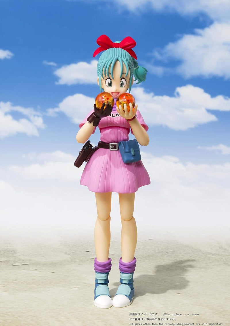 Tamashii Nations: Dragon Ball Bulma & Bulma's Motorcycle Capsule No. 9 S.H.Figuarts Bundle Toys & Games Bandai Namco