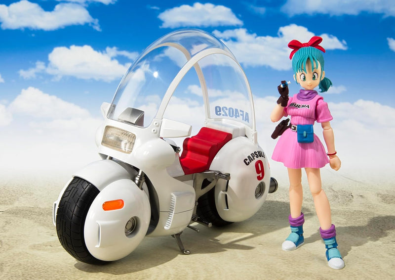 Tamashii Nations: Dragon Ball Bulma's Motorcycle - Capsule No. 9 S.H.Figuarts Toys & Games Bandai Namco