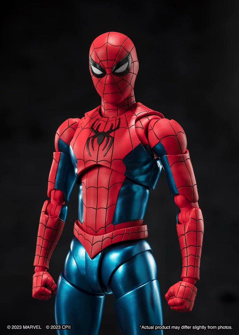 Tamashii Nations: Spider-Man No Way Home - New Red and Blue Suit S.H.Figuarts Toys & Games Bandai Namco