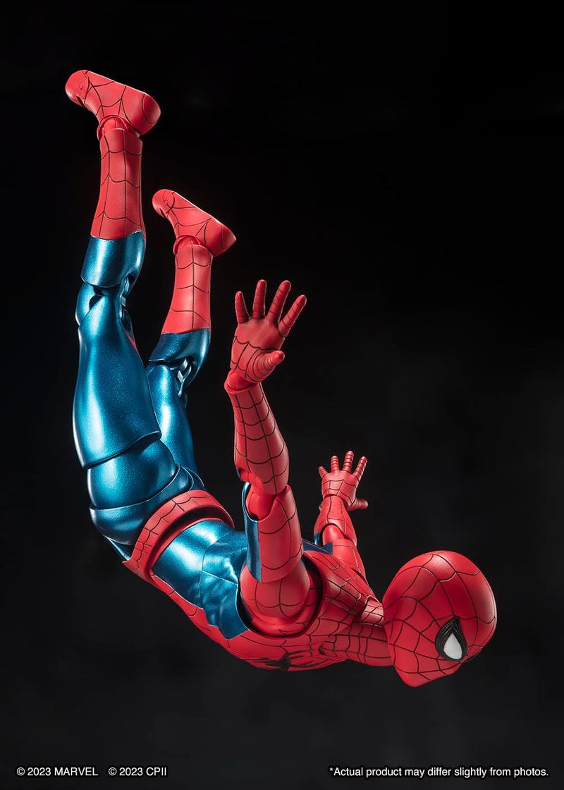 Tamashii Nations: Spider-Man No Way Home - New Red and Blue Suit S.H.Figuarts Toys & Games Bandai Namco