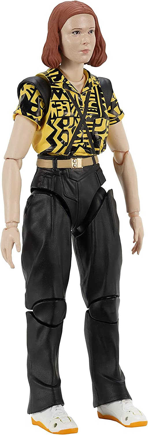 Stranger Things 6” Hawkins Figure Netflix Collection - Eleven with Yellow Outfit Toys & Games Bandai Namco