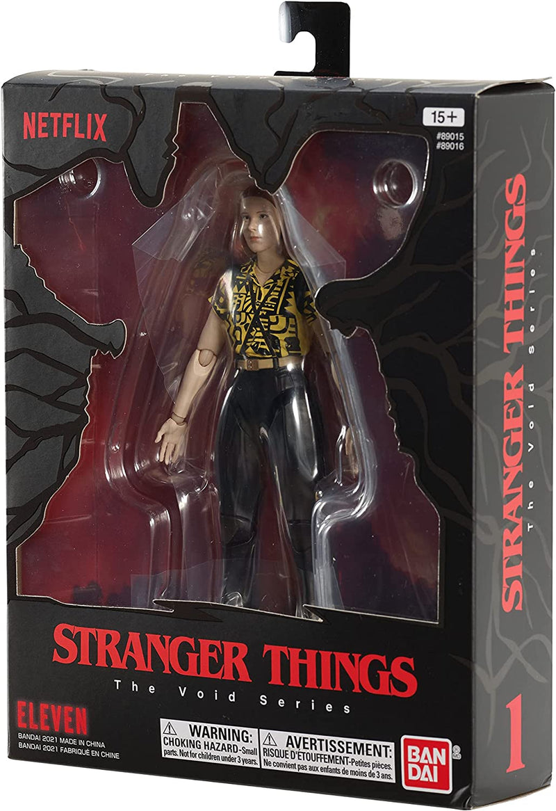 Stranger Things 6” Hawkins Figure Netflix Collection - Eleven with Yellow Outfit Toys & Games Bandai Namco