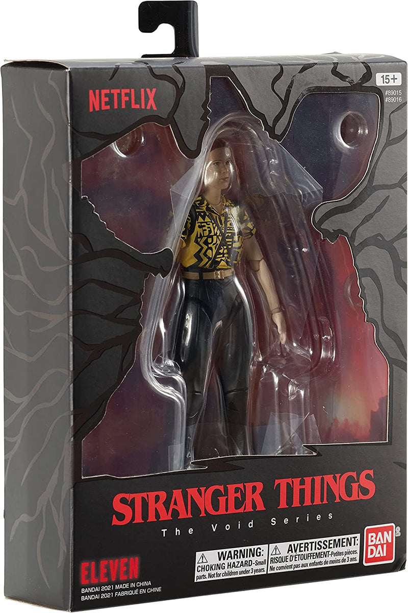 Stranger Things 6” Hawkins Figure Netflix Collection - Eleven with Yellow Outfit Toys & Games Bandai Namco