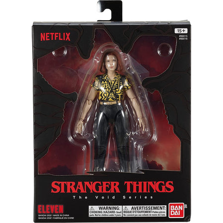 Stranger Things 6β Hawkins Figure Netflix Collection - Eleven with Yellow Outfit Toys & Games Bandai Namco