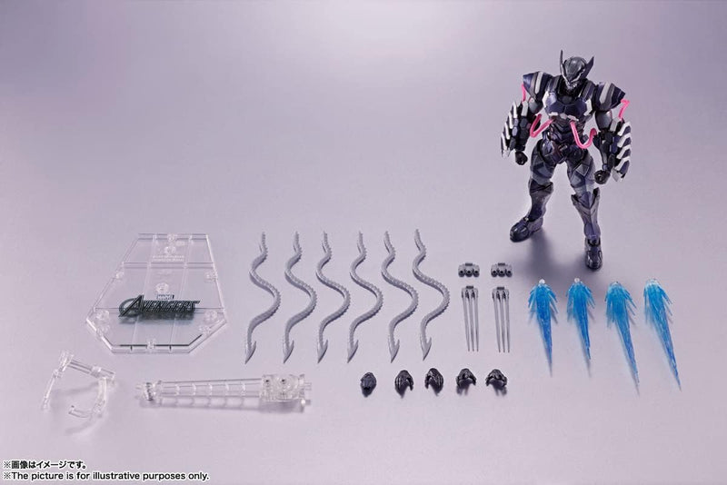 Tamashii Nations: Avengers: Tech On Venom Symbiote Wolverine - S.H.Figuarts Toys & Games Bandai Namco