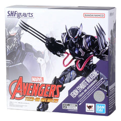 Tamashii Nations: Avengers: Tech On Venom Symbiote Wolverine - S.H.Figuarts Toys & Games Bandai Namco