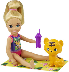 Barbie and Chelsea The Lost Birthday Splashtastic Pool Surprise Playset Toys & Games Mattel